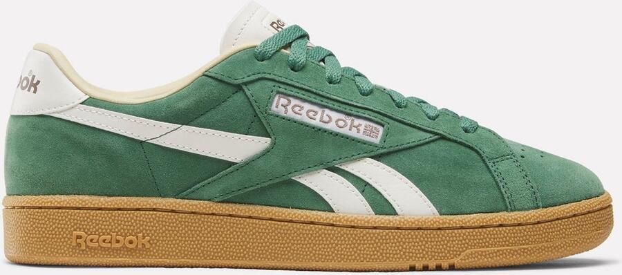 Reebok CLUBCGROUNDSUKFIELDGREENCHALKGUM Unisex Sneakers Groen chalk gum