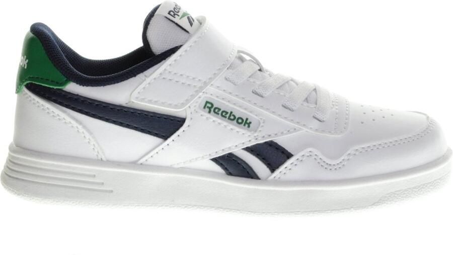 Reebok Court Advance Elastic & Top Strap Gymnastikskor För Barn Wit
