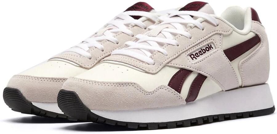 Reebok Glide damestrainers casual schoenen 100230893 beige donkerrood