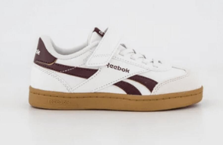 Reebok Jongens Sneaker Wit bordeaux