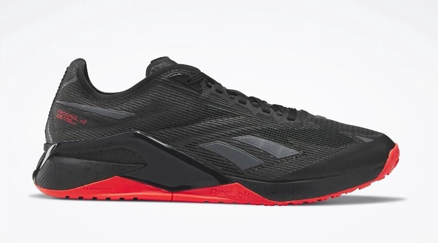 Reebok Nano X2 Sportschoenen Zwart Veters Unisex