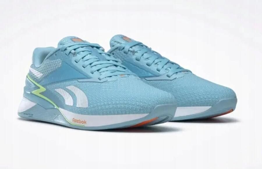 Reebok Nano X3 Training Schoenen Blue Pearl Energy Glow Peach Fuzz S23-R Dames - Foto 5