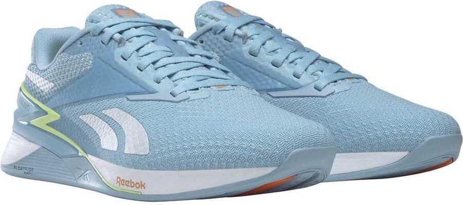 Reebok Nano X3 Training Schoenen Blue Pearl Energy Glow Peach Fuzz S23-R Dames - Foto 7