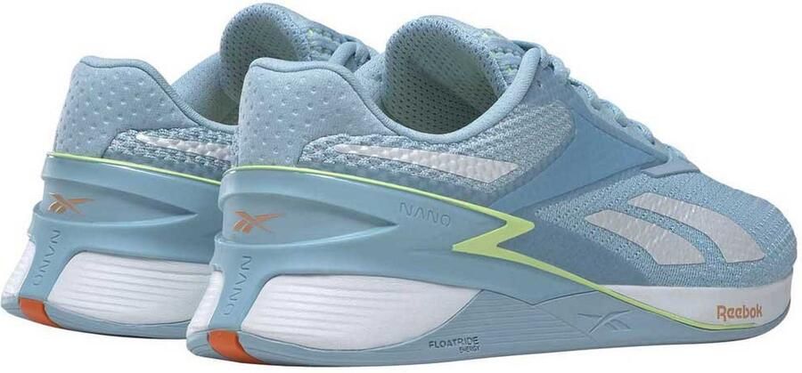 Reebok Nano X3 Training Schoenen Blue Pearl Energy Glow Peach Fuzz S23-R Dames - Foto 6