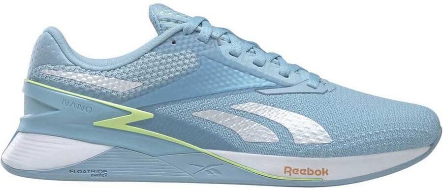 Reebok Nano X3 Training Schoenen Blue Pearl Energy Glow Peach Fuzz S23-R Dames
