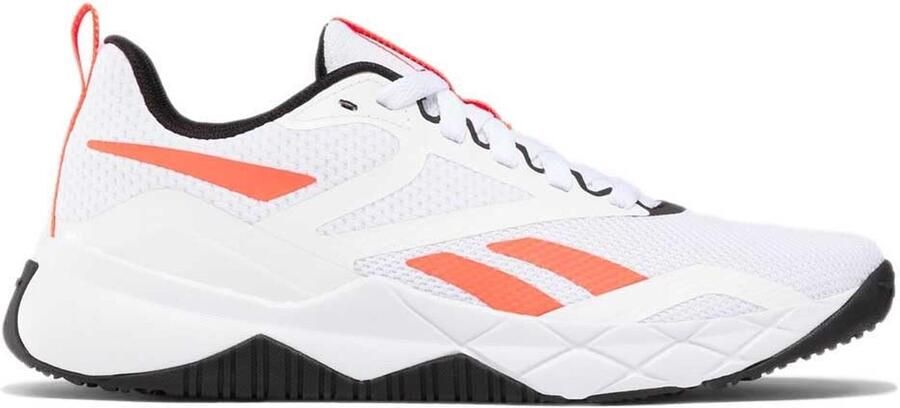 Reebok Training NFX trainer fitness schoenen wit oranje zwart - Foto 2