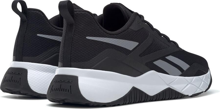 Reebok Training NFX trainer fitness schoenen zwart grijs wit - Foto 4