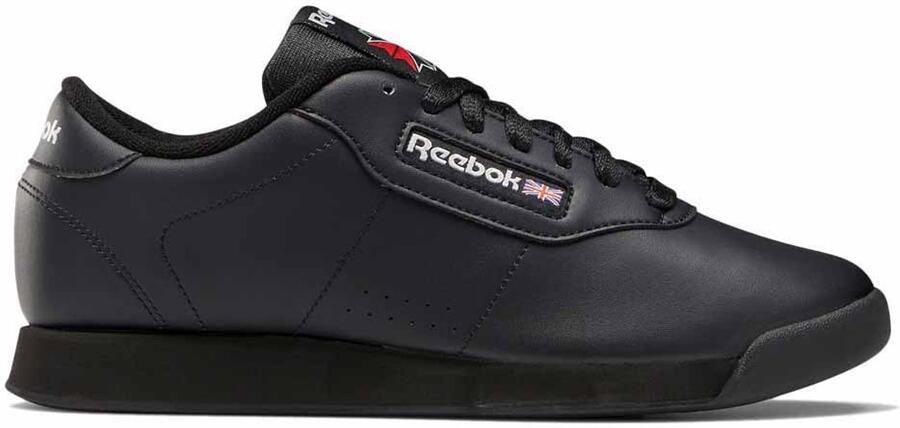 Reebok Classics Princess Leather Dames Sneakers Sportschoenen Schoenen Zwart CN2211 - Foto 3