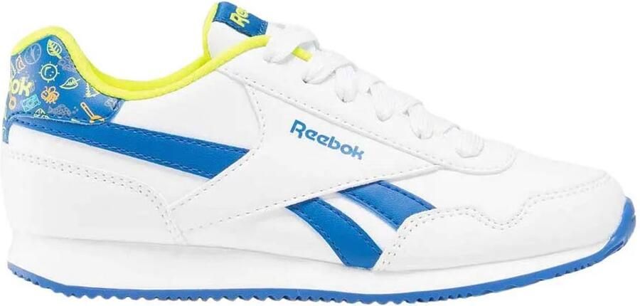 Reebok Classics Royal Classic Jogger 3.0 sneakers wit blauw geel