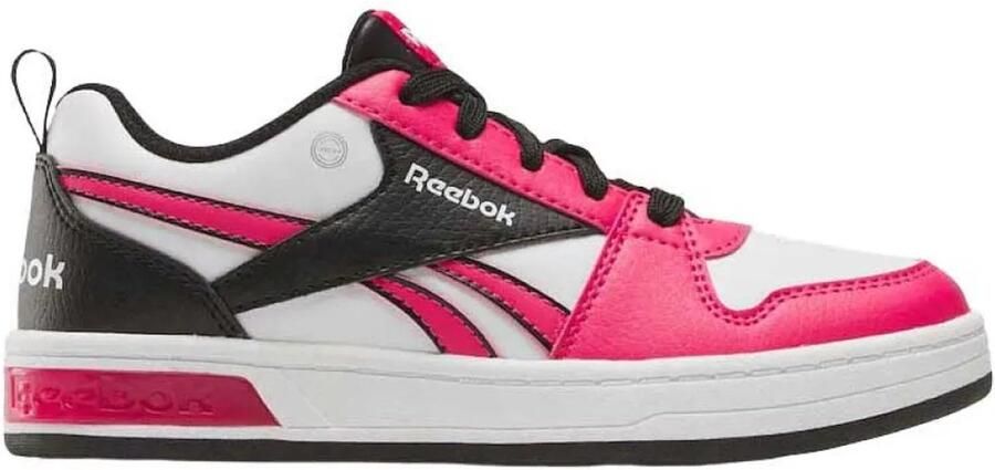 Reebok ROYAL PRIME STEP N' FLASH Roze Wit -Zwart Meisjes Sneakers Roze Wit -Zwart