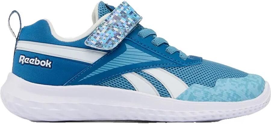 Reebok Rush 5 Elastic Lace & Top Strap Hardloopschoenen Blauw Kinderen