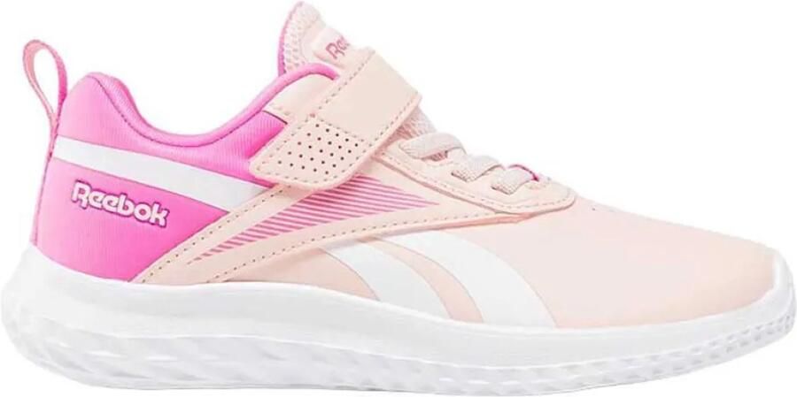 Reebok Training Rush Runner 5 hardloopschoenen wit roze zalm Jongens Meisjes Textiel 28 Sneakers - Foto 2