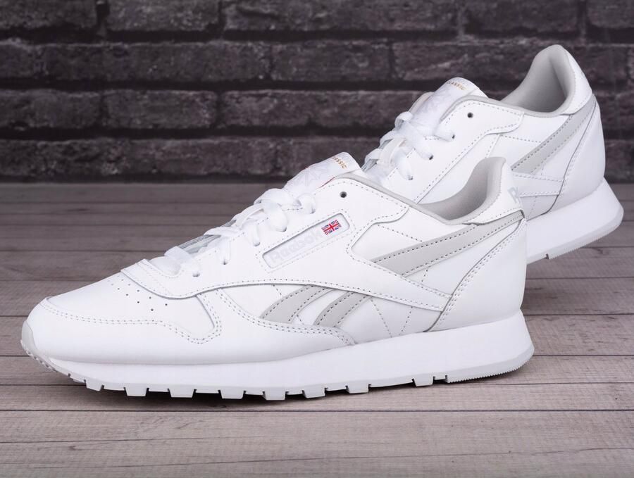 REEBOK CLASSICS Leather Junior Trainers Ftwr White Ftwr White Pure Grey 2 Kinderen - Foto 2