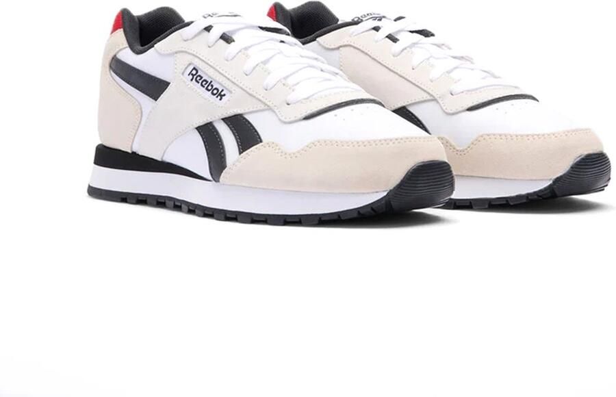 Reebok Unisex Glide Sport Sneaker Vrijetijdsschoenen 100230822 Wit Rood Zwart