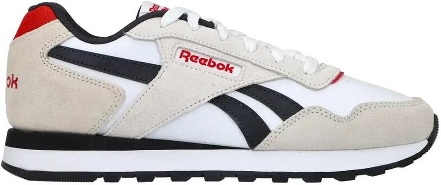 Reebok Unisex Glide Sport Sneaker Vrijetijdsschoenen 100230822 Wit Rood Zwart