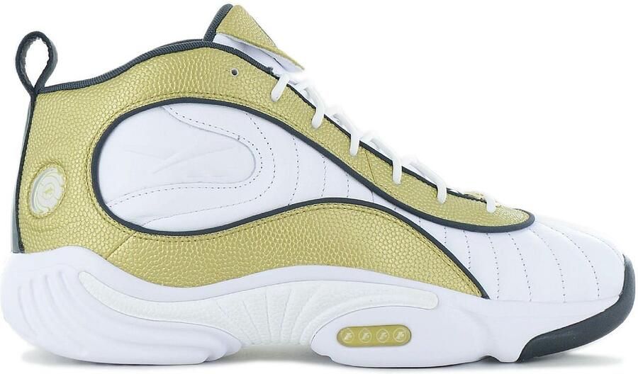 Reebok x Victor Solomon Answer 3 Heren Sneakers Basketball Schoenen Leer Wit-Gold