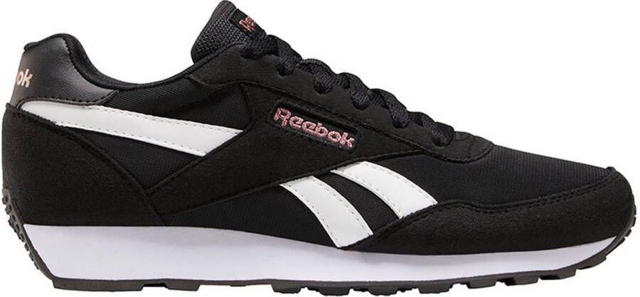Reebok Rewind Run Sneakers Dames Core Black White Blush Metal