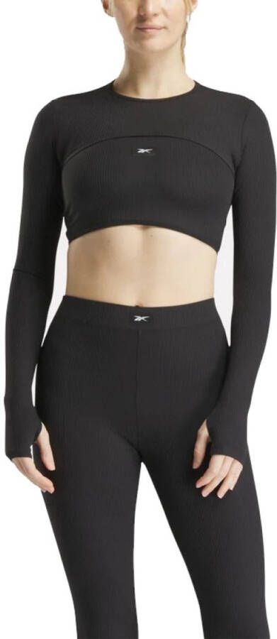 Reebok RIB SHRUG Zwart XS