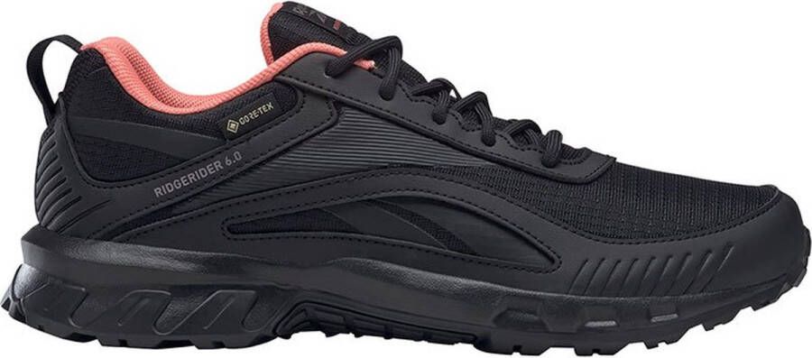 Reebok Ridgerider 6 Goretex Trailrunningschoenen Core Black Twisted Coral Tech Metallic Dames