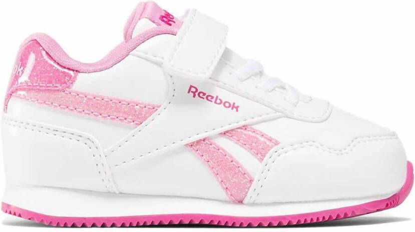 Reebok Classics Royal Prime Jog 3.0 sneakers wit roze Jongens Meisjes Imitatieleer 21.5 - Foto 2