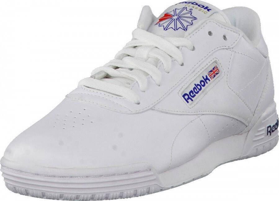 Reebok Classics Ex O Fit Clean Logo INT Sneakers Sportschoenen Schoenen Leer Wit AR3169