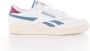 Reebok Club C Revenge met blauwe details Wit Leer Lage sneakers Unisex - Thumbnail 4