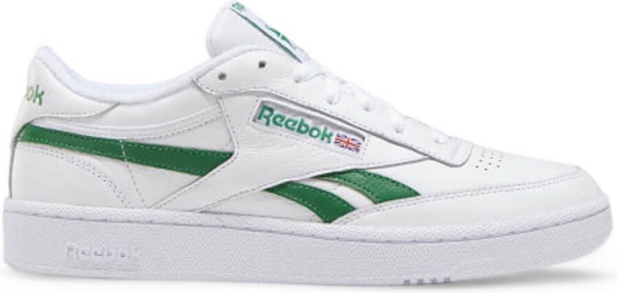 Reebok Club C Revenge Mu White glen Green Fashion sneakers Schoenen weiß maat: 41 beschikbare maaten:41