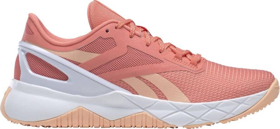 Reebok Training Nanoflex Training fitness schoenen koraalrood oranje wit