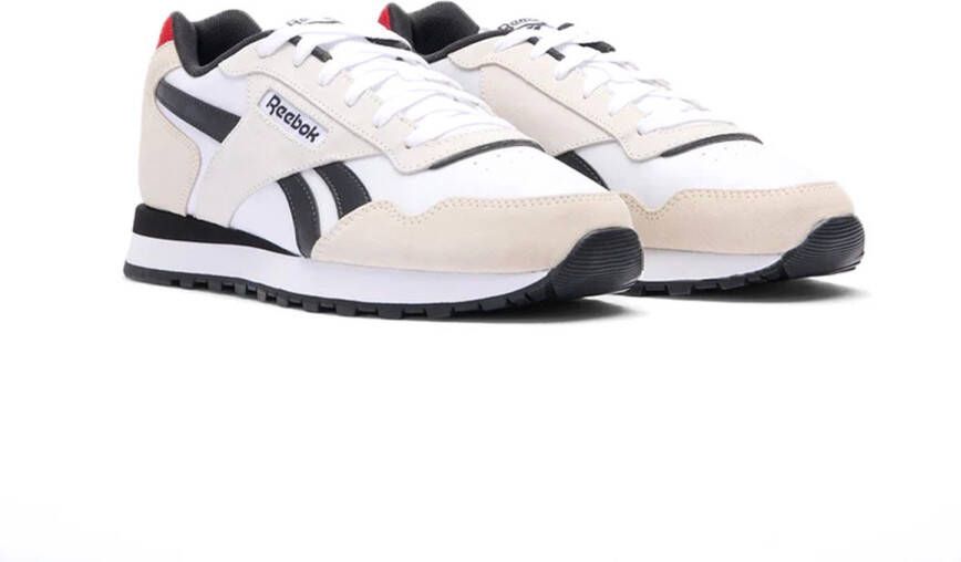 Reebok Unisex Glide Sport Sneaker Vrijetijdsschoenen 100230822 Wit Rood Zwart - Foto 4