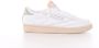 Reebok Club C 85 Vintage met groene details Wit Leer Lage sneakers Unisex - Thumbnail 1