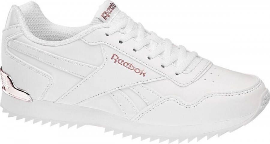 Reebok royal glide ripple clip sneakers wit goud dames unisex