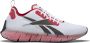 Reebok ZIG Kinetica Shadow Heren Sneakers Schoenen Wit-Rood GZ0188 - Thumbnail 1