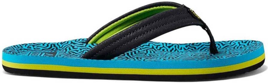 Reef Kids Ahi Kinder Teenslippers Cj4136 Kleur Blauw