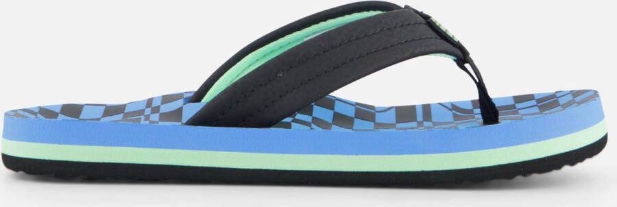 Reef Ahi Slippers blauw Synthetisch