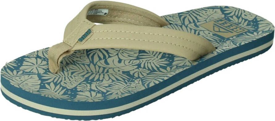 Reef Ahi Slippers Jongens Beige