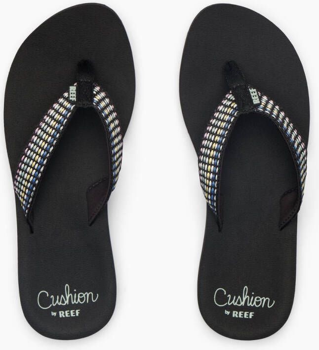 Reef BAJA ELANA BLACK FROSTY Dames Slippers black frosty