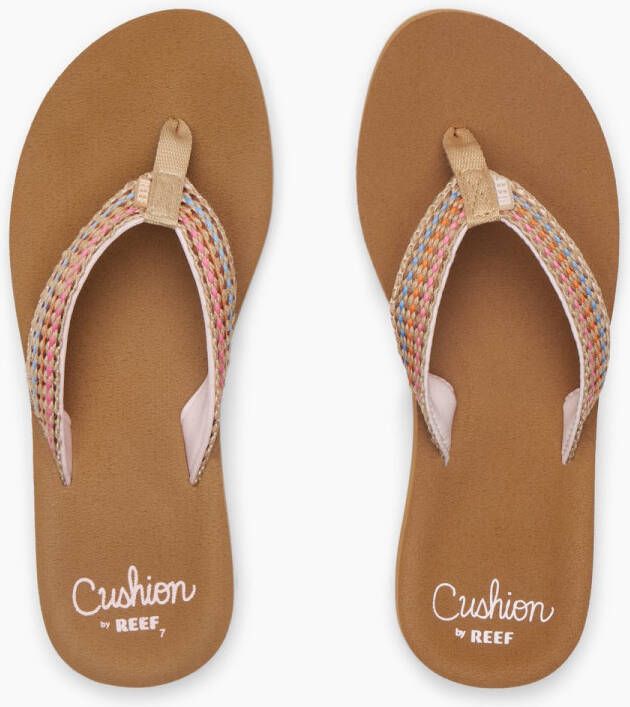 Reef BAJA ELANA BROWN PINK Dames Slippers brown pink