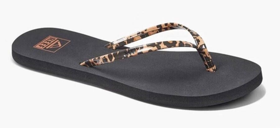 Reef Bliss Nights Slippers Bruin 1 2 Vrouw