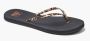Reef Bliss Nights Slippers Bruin 1 2 Vrouw - Thumbnail 1