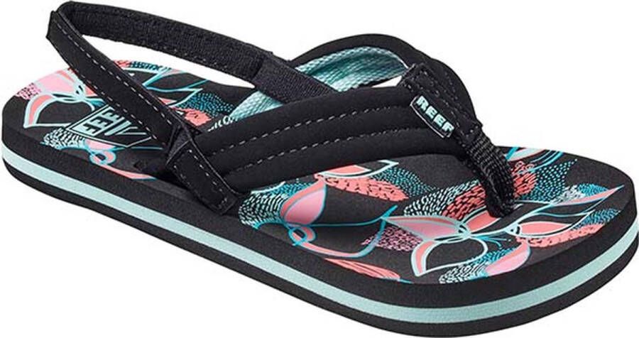 Reef Little Ahi Sandalen Zwart Meisjes