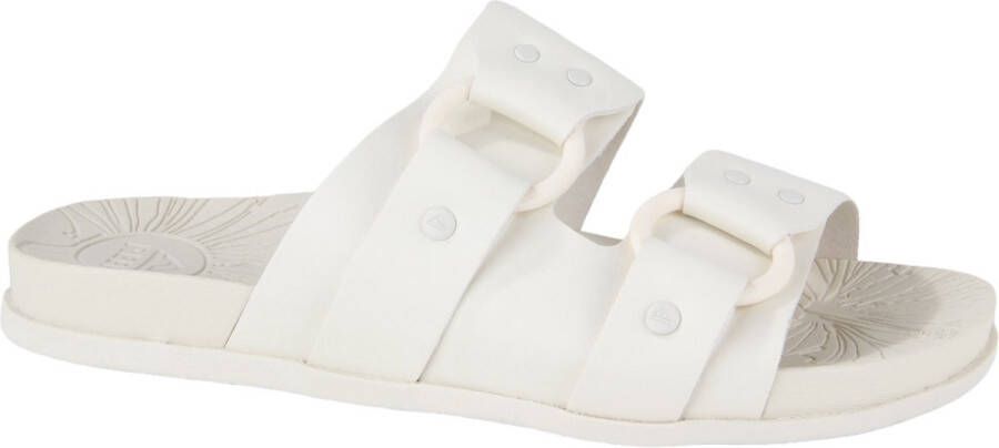 Reef CJ2816 dames slippers wit