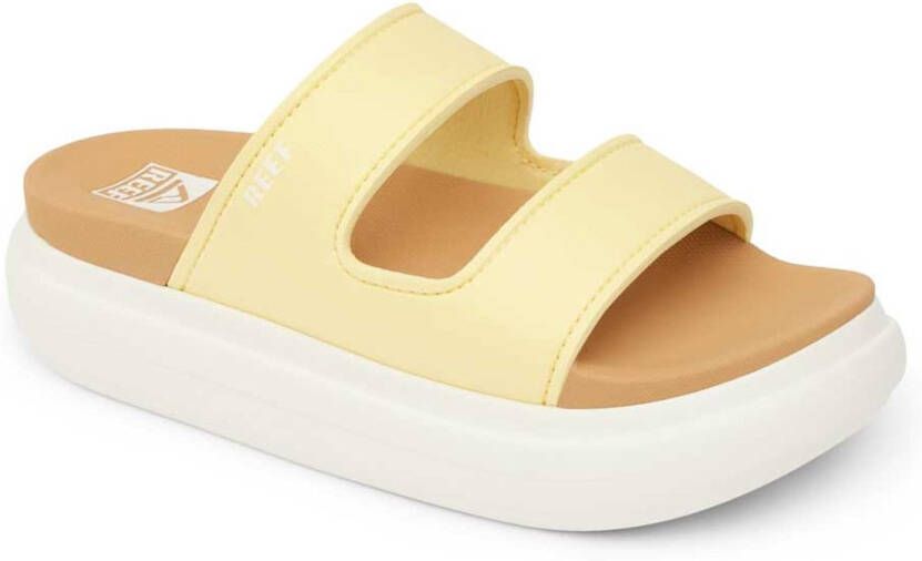 Reef Cushion Bondi 2 Bar Sandalen Geel Vrouw