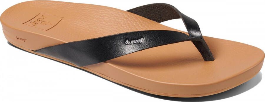 Reef Cushion Bounce Court Dames Slippers Zwart Bruin