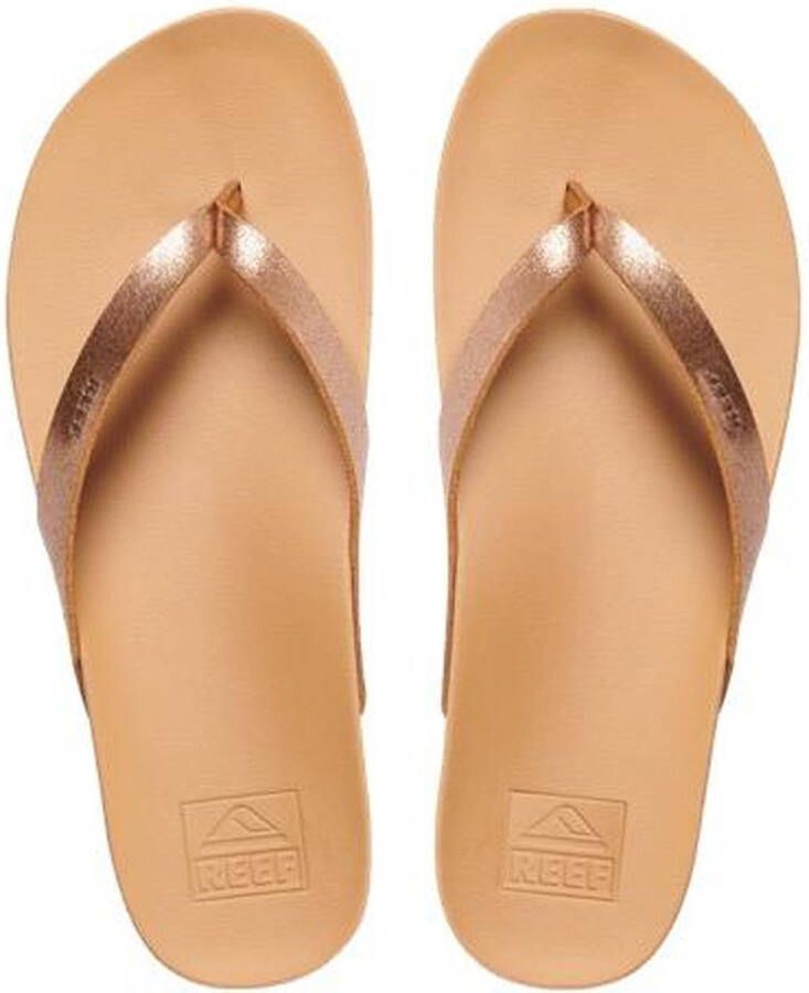 Reef Cushion Court Dames Slippers Copper