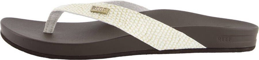 Reef Cushion Court Teensandalen Voetbed met anatomische ondersteuning van de voetboog