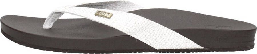 Reef Cushion Court Teenslippers Zomer slippers Dames Wit - Foto 1