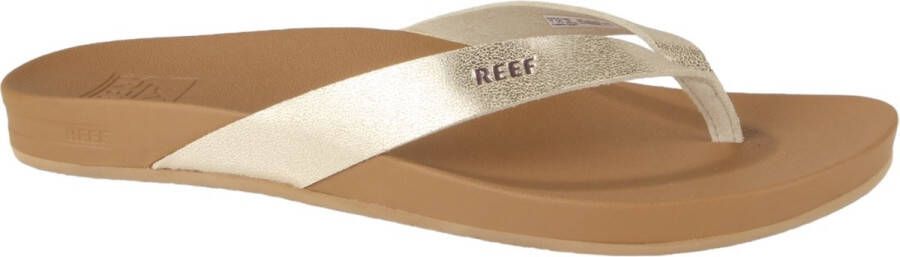 Reef Cushion Court Teenslippers Tan champagne