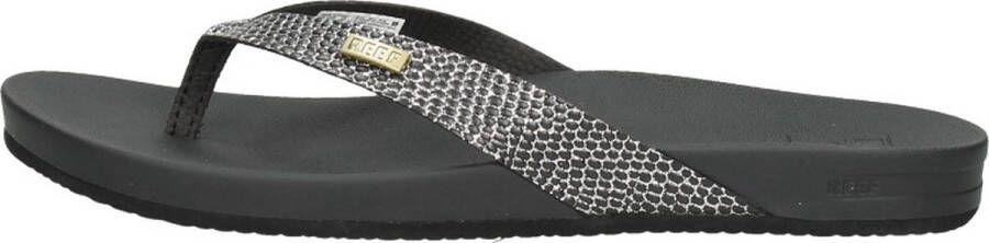 Reef Cushion Court Teenslippers Zomer slippers Dames Zwart - Foto 5