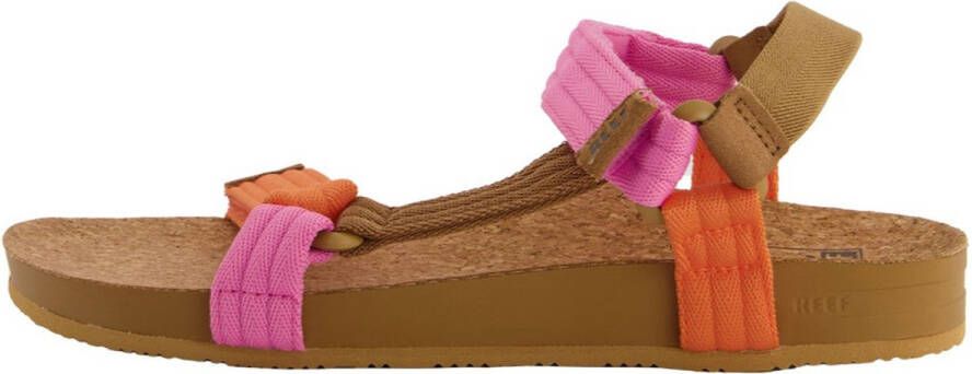 Reef Cushion Rem Komfortsandalen mit Fußgewölbeunterstützung und Fußbett aus Kork
