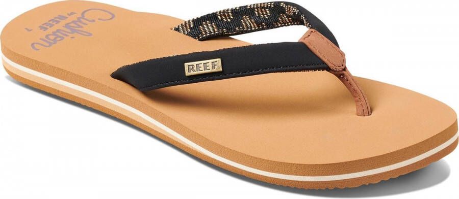 Reef Slippers Cushion Sands RF0A3YOWBTA Zwart Bruin - Foto 4